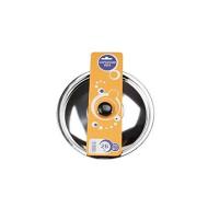 Coperchio in acciaio inox con bordo cm 28