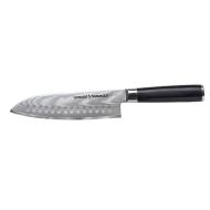 Coltello da cucina professionale Damascus Santoku cm 18