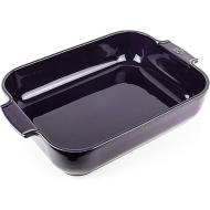 Teglia rettangolare in ceramica Appolia melanzana