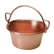 Paiolo in rame con manico ad arco