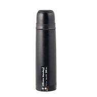Thermos in acciaio inox nero