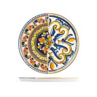 Set 6 piatti pizza in stoneware Positano cm 33