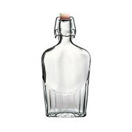 Fiaschetta in vetro con tappo meccanico