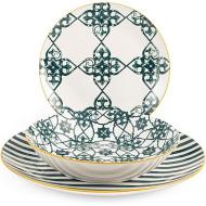 Servizio piatti 18 pezzi Emerald