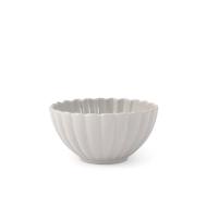 Set 6 coppette in stoneware Lotus grigio cm 14