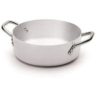 Casseruola bassa a due manici in alluminio