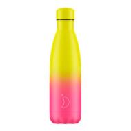 Bottiglia termica Neon Yellow Pink Gradient Edition