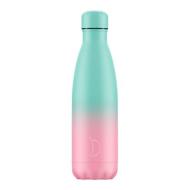 Bottiglia termica Pastel Green Pink Gradient Edition