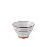 Set 6 coppette in terracotta smaltata Sintra cm 15