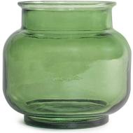 Vaso in vetro riciclato verde Hurricane