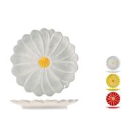 Set 6 piatti in ceramica coupe Fiore cm 26