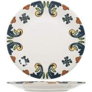 Set 12 piatti piani in ceramica Corfù cm 25