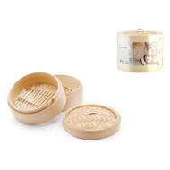 Cuocivapore in bambù 3 pezzi