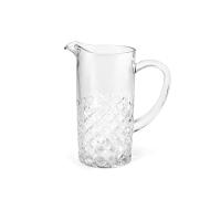 Brocca in vetro trasparente Baroque 1,1 litri