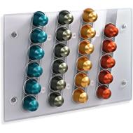 Porta capsule a ventosa per 24 capsule Nespresso cm 23x32