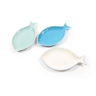 Piattino a forma di pesce Mare Color (colori assortiti)