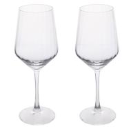 Set 2 calici Optic Sibilla trasparente cl 51
