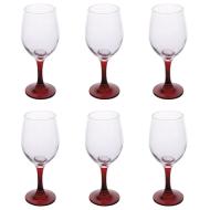 Set 6 calici Malaga Red Sibilla cl 43,5