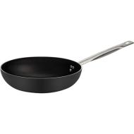 Padella svasata alta professionale in alluminio antiaderente