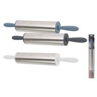 Mattarello in acciaio inox e silicone cm 44 (colori assortiti)