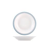 Piatto fondo in porcellana Lilium cm 21