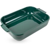 Pirofila rettangolare Appolia verde cm 36x23x7