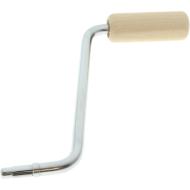 Manovella di ricambio in metallo con impugnatura in legno per sfogliatrice