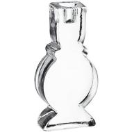 Candeliere in vetro soffiato Glam cm 18