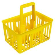 Cestello Portabottiglie in plastica a 6 posti (Colori Assortiti)