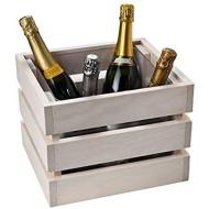 Secchiello per il ghiaccio in legno verniciato