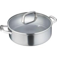 Tegame a due manici con coperchio Tricion Resist cm 32