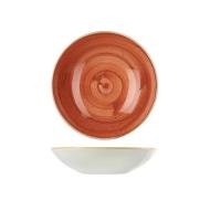 Piatto Fondo Stonecast Spiced Orange cm 18,2