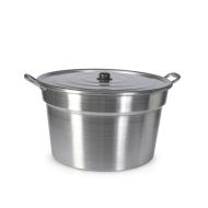 Pentola pomodoro in alluminio con coperchio