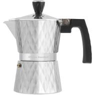 Caffettiera in alluminio Diamantata