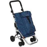 Carrello porta spesa con ruote Go Up navy