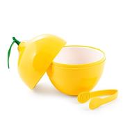 Secchiello per il ghiaccio con pinze Lemon cm 15x21
