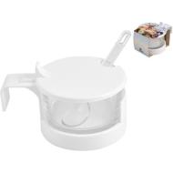 Formaggiera in vetro e plastica