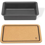 Tagliere con recipiente per piastre Premium Slate (3400131)