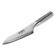 Coltello da cucina orientale alveolato 18 cm G-83