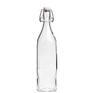 Bormioli Rocco Bottiglia In Vetro, 1 Litro Con Tappo