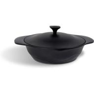 Tegame in alluminio pressofuso con coperchio Lirica cm 26