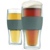 Set 2 bicchieri refrigeranti per bibite Beer Freeze