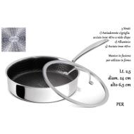 Padella Eterna con coperchio cm 24