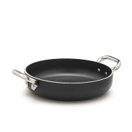 Tegame a due manici All Black in alluminio antiaderente cm 28