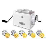 Macchina per la pasta manuale Regina con 5 trafile