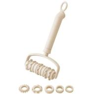 Rullo componibile con rotelle tagliapasta e decoratrici