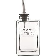 Ampolla aceto con tappo versatore Optima 0,25 litri