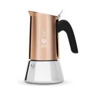 Caffettiera in acciaio inox Venus rame e cromo