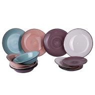 Servizio piatti 12 pz Baita Acquerello