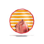 Set 6 piatti piani in melamina Marea cm 28